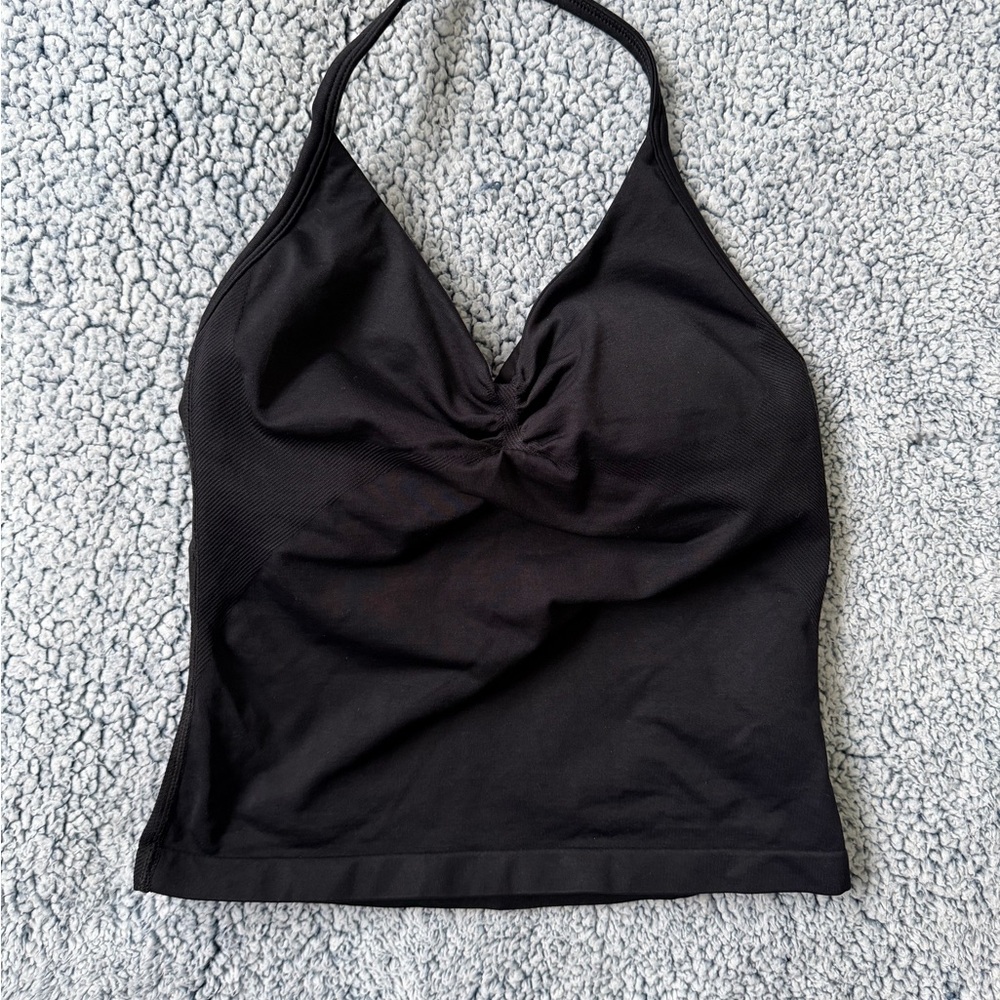 Stylish Black Halter Neck Camisole